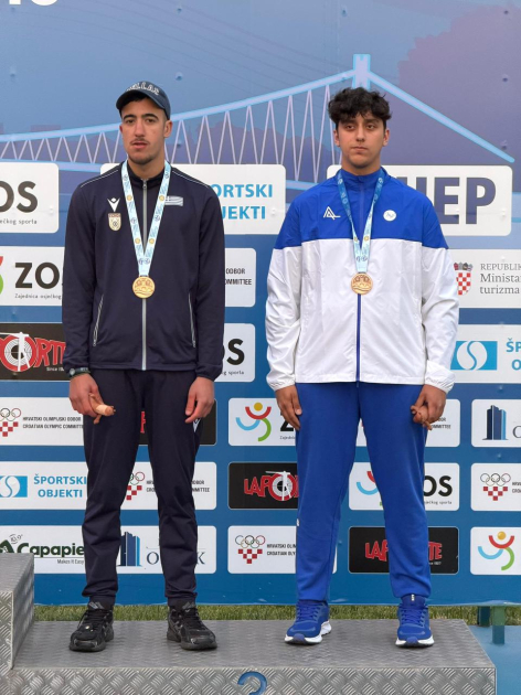Azərbaycan atıcısı Avropa çempionatında bürünc medalını qazanıb (FOTO)