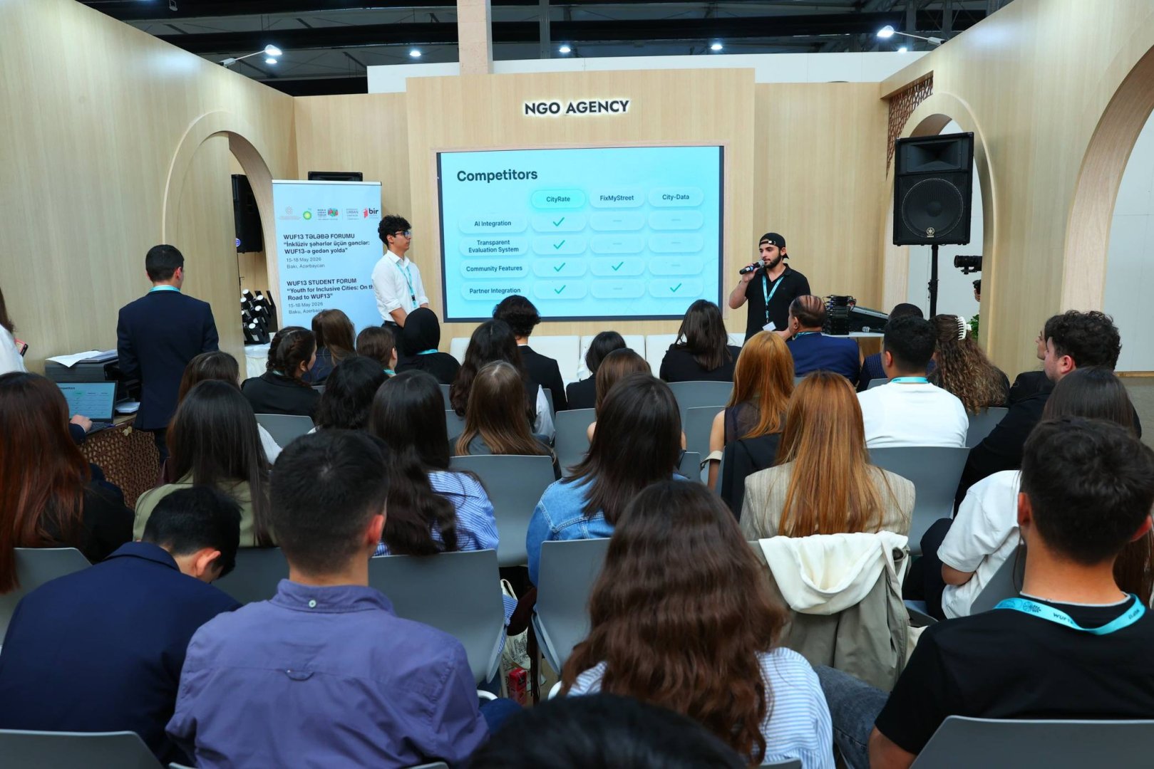“İnklüziv şəhərlər üçün gənclər: WUF13” Tələbə Forumuna yekun vurulub (FOTO)