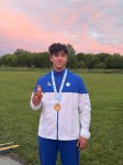 Azərbaycan atıcısı Avropa çempionatında bürünc medalını qazanıb (FOTO)