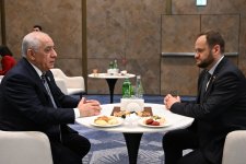 Əli Əsədov WUF13-ün açılış mərasimi çərçivəsində bir sıra görüşlər keçirib (FOTO)
