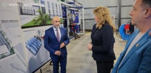 İliyana Yotova Bolqarıstan investisiyası hesabına tikilmiş Azərbaycan zavoduna baş çəkib (FOTO)