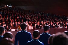 Prezident İlham Əliyev və Birinci xanım Mehriban Əliyeva Ümumdünya Şəhərsalma Forumunun 13-cü Sessiyasının açılış mərasimində iştirak ediblər (FOTO/VİDEO)