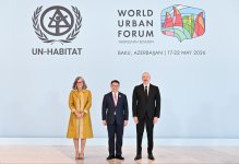 Prezident İlham Əliyev Ümumdünya Şəhərsalma Forumunun 13-cü Sessiyasının açılış mərasimində iştirak edir (CANLI YAYIM/FOTO)