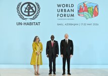Prezident İlham Əliyev Ümumdünya Şəhərsalma Forumunun 13-cü Sessiyasının açılış mərasimində iştirak edir (CANLI YAYIM/FOTO)
