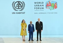 Prezident İlham Əliyev Ümumdünya Şəhərsalma Forumunun 13-cü Sessiyasının açılış mərasimində iştirak edir (CANLI YAYIM/FOTO)