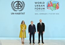 Prezident İlham Əliyev Ümumdünya Şəhərsalma Forumunun 13-cü Sessiyasının açılış mərasimində iştirak edir (CANLI YAYIM/FOTO)