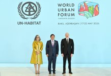 Prezident İlham Əliyev Ümumdünya Şəhərsalma Forumunun 13-cü Sessiyasının açılış mərasimində iştirak edir (CANLI YAYIM/FOTO)