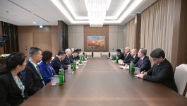 Prezident İlham Əliyev Çin Dövlət Şurasının Baş nazirinin müavinini qəbul edib (FOTO)