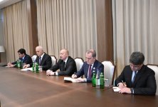 Prezident İlham Əliyev Çin Dövlət Şurasının Baş nazirinin müavinini qəbul edib (FOTO)