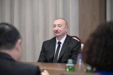 Prezident İlham Əliyev Çin Dövlət Şurasının Baş nazirinin müavinini qəbul edib (FOTO)