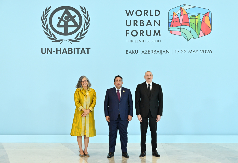 Prezident İlham Əliyev Ümumdünya Şəhərsalma Forumunun 13-cü Sessiyasının açılış mərasimində iştirak edir (CANLI YAYIM/FOTO)