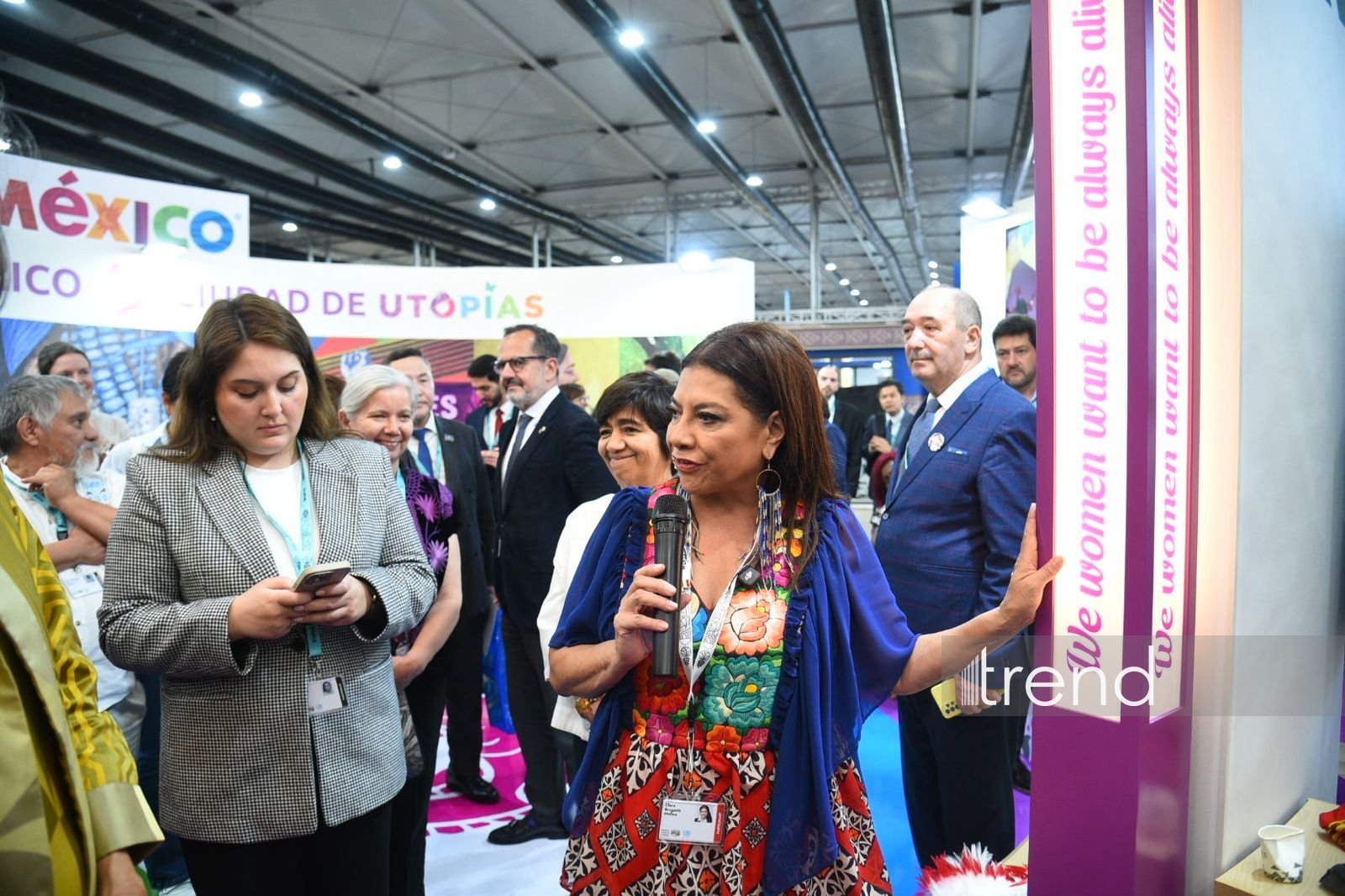 WUF13-də Mexiko pavilyonunun açılışı olub (FOTO)