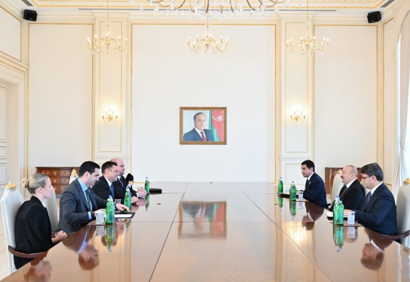 Prezident İlham Əliyev Slovakiya Baş nazirinin müavinini qəbul edib (FOTO/VİDEO)