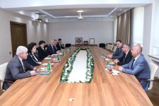 WUF13 çərçivəsində ölkəmizə səfər edən Kiyev Milli İnşaat və Memarlıq Universitetinin nümayəndə heyəti AzMİU-da olub (FOTO)
