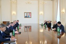 Prezident İlham Əliyev Belarus Milli Assambleyası Nümayəndələr Palatasının sədrini qəbul edib (FOTO)
