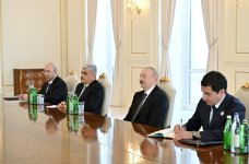 Prezident İlham Əliyev Belarus Milli Assambleyası Nümayəndələr Palatasının sədrini qəbul edib (FOTO)