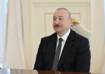Prezident İlham Əliyev Belarus Milli Assambleyası Nümayəndələr Palatasının sədrini qəbul edib (FOTO)