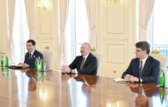 Prezident İlham Əliyev Slovakiya Baş nazirinin müavinini qəbul edib (FOTO)