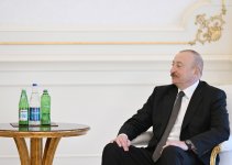 Prezident İlham Əliyev Mavriki Prezidenti ilə görüşüb (FOTO)