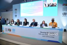 WUF13 çərçivəsində "Əlilliyi olan şəxslər üçün müstəqil həyat və inklüziv şəhərlər” mövzusunda tədbir keçirilib (FOTO) (YENİLƏNİB)