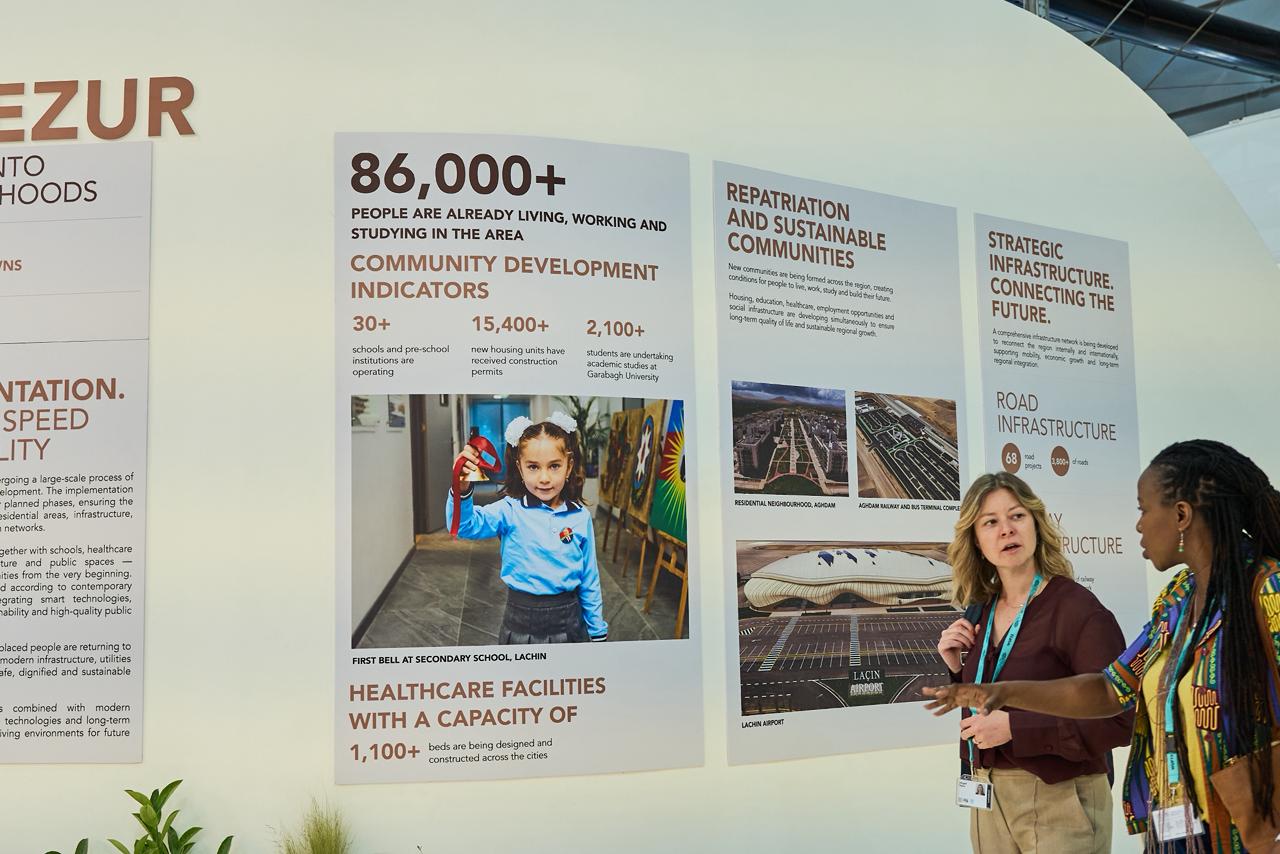 Azərbaycan pavilyonu WUF13 çərçivəsində təşkil olunan “Urban Expo” sərgisində fəaliyyətə başlayıb (FOTO)