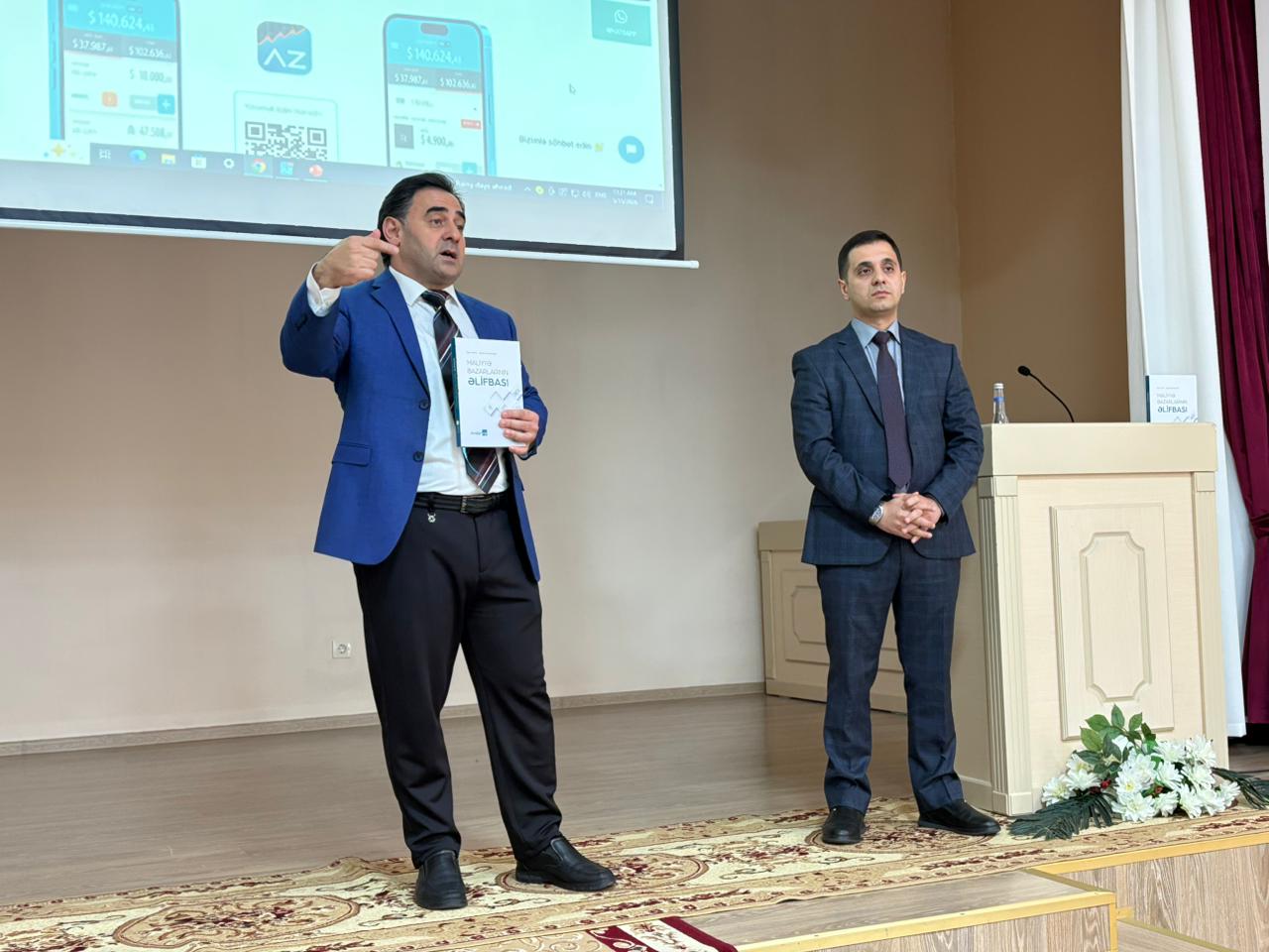 ADPU-nun Quba filialında “Invest-AZ İnvestisiya Şirkəti” QSC-nin birgə təşkilatçılığı ilə seminar keçirilib (FOTO)
