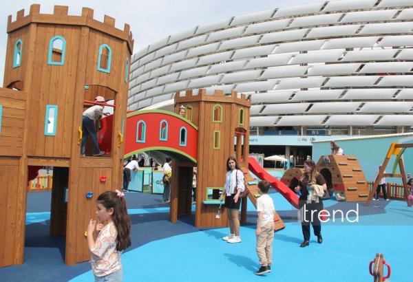 WUF13-ün uşaq zonaları Bakıda ailəvi istirahət məkanına çevrilib (FOTO)