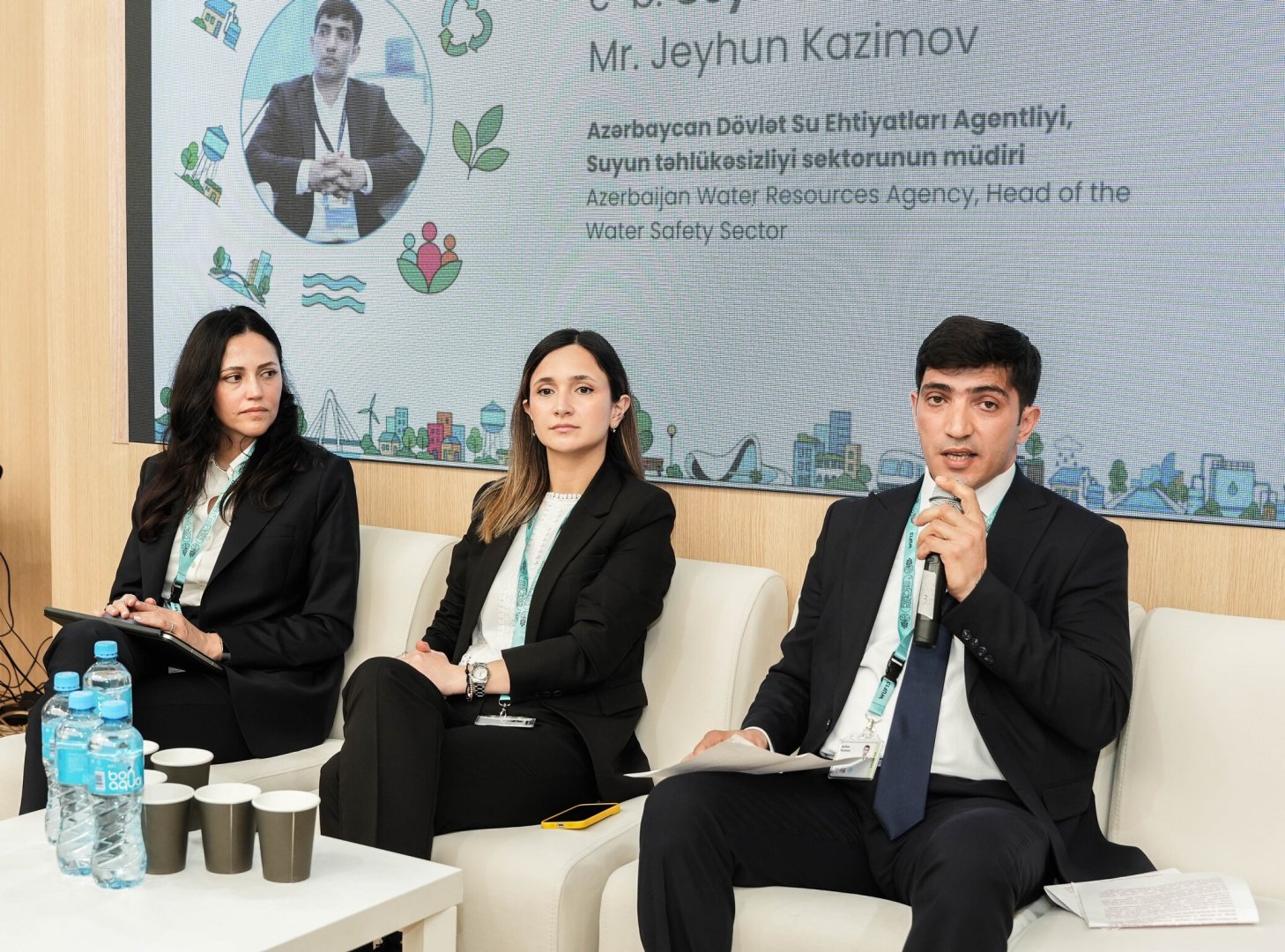 EcoHub WUF13 çərçivəsində su dayanıqlılığına həsr olunmuş tədbir keçirib (FOTO)