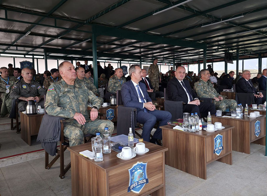 "EFES - 2026" təlimində "Yüksək Səviyyəli Müşahidəçi Günü"nün gecə mərhələsi keçirilib (FOTO)