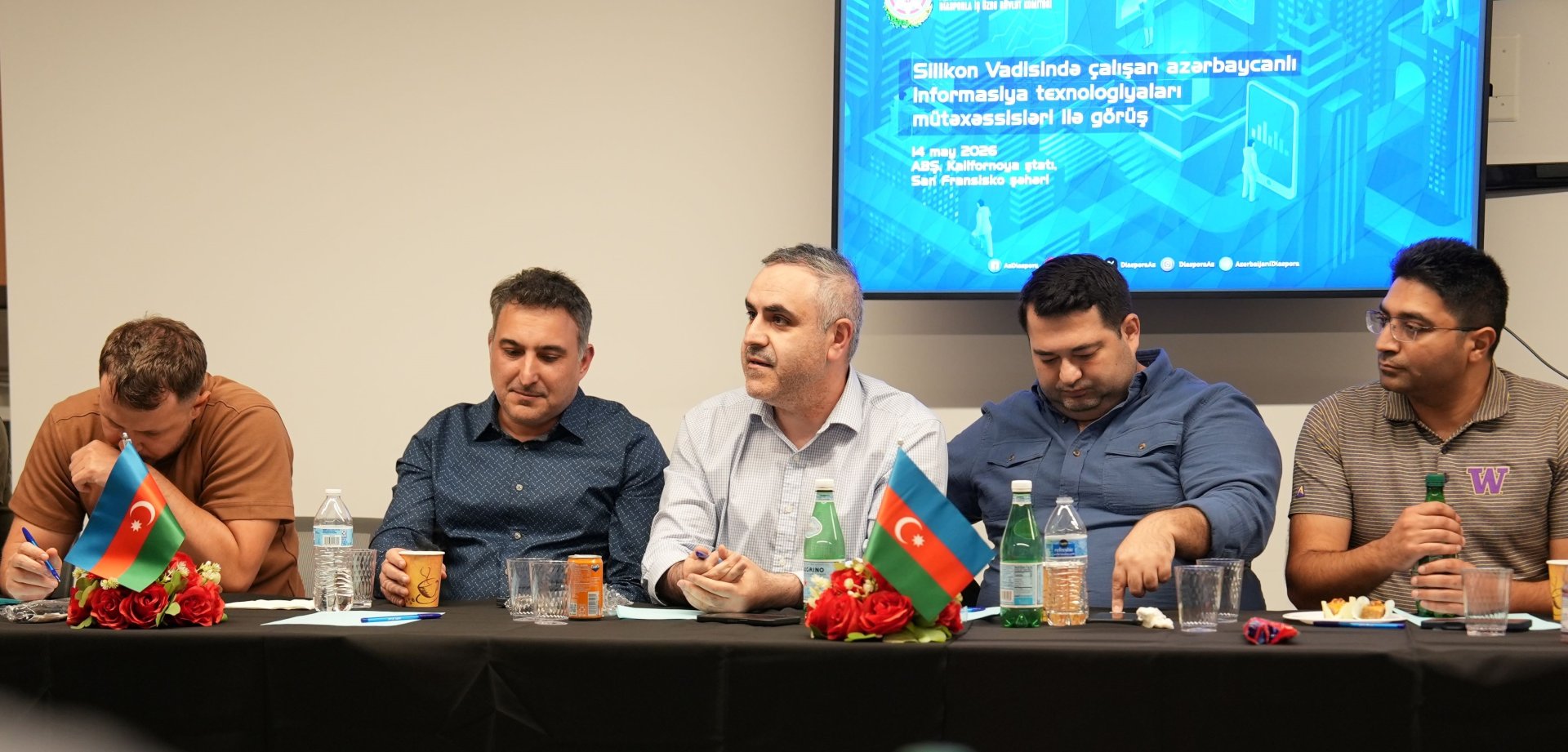 Silikon Vadisindəki azərbaycanlı informasiya texnologiyaları mütəxəssisləri ilə görüş keçirilib (FOTO)