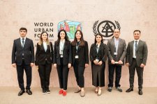 EcoHub WUF13 çərçivəsində su dayanıqlılığına həsr olunmuş tədbir keçirib (FOTO)