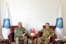 Müdafiə Nazirliyinin rəhbərliyi Türkiyəyə gedib (FOTO)
