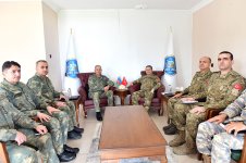 Müdafiə Nazirliyinin rəhbərliyi Türkiyəyə gedib (FOTO)