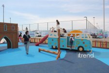 WUF13-ün uşaq zonaları Bakıda ailəvi istirahət məkanına çevrilib (FOTO)