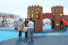 WUF13-ün uşaq zonaları Bakıda ailəvi istirahət məkanına çevrilib (FOTO)