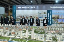 WUF13-də "Baku White City" pavilyonu xarici qonaqların maraq mərkəzindədir (FOTO)