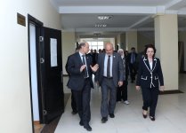 Fələstinin yerli özünüidarəetmə naziri, AzMİU məzunu Sami Hijjawi doğma universitetində (FOTO)