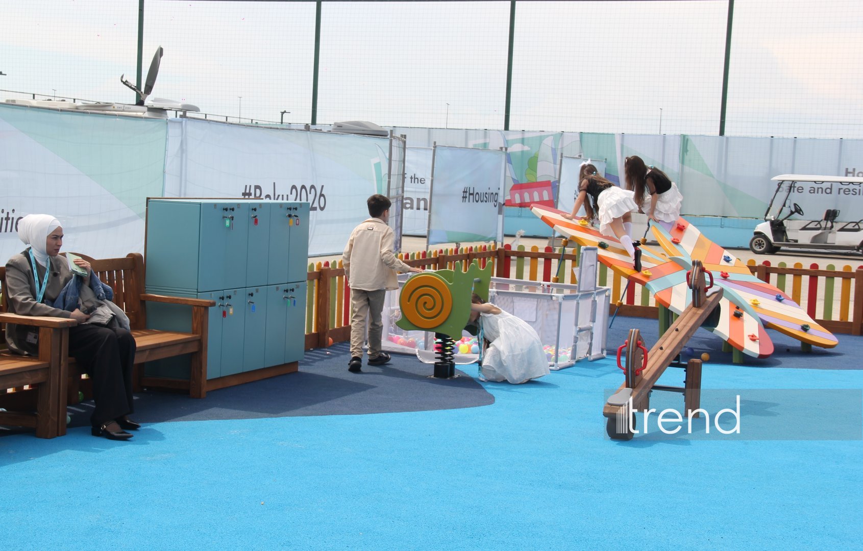 WUF13-ün uşaq zonaları Bakıda ailəvi istirahət məkanına çevrilib (FOTO)