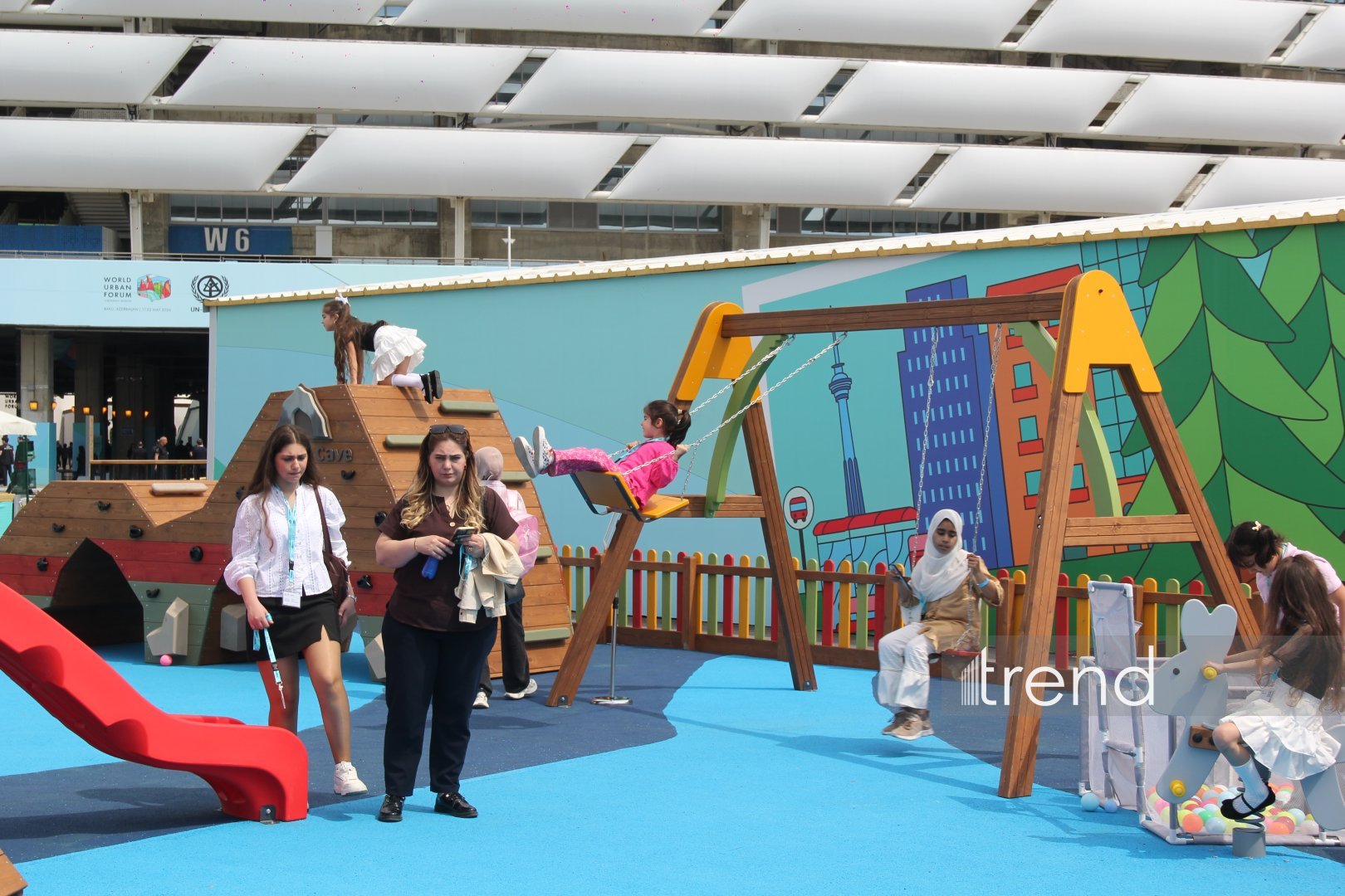 WUF13-ün uşaq zonaları Bakıda ailəvi istirahət məkanına çevrilib (FOTO)