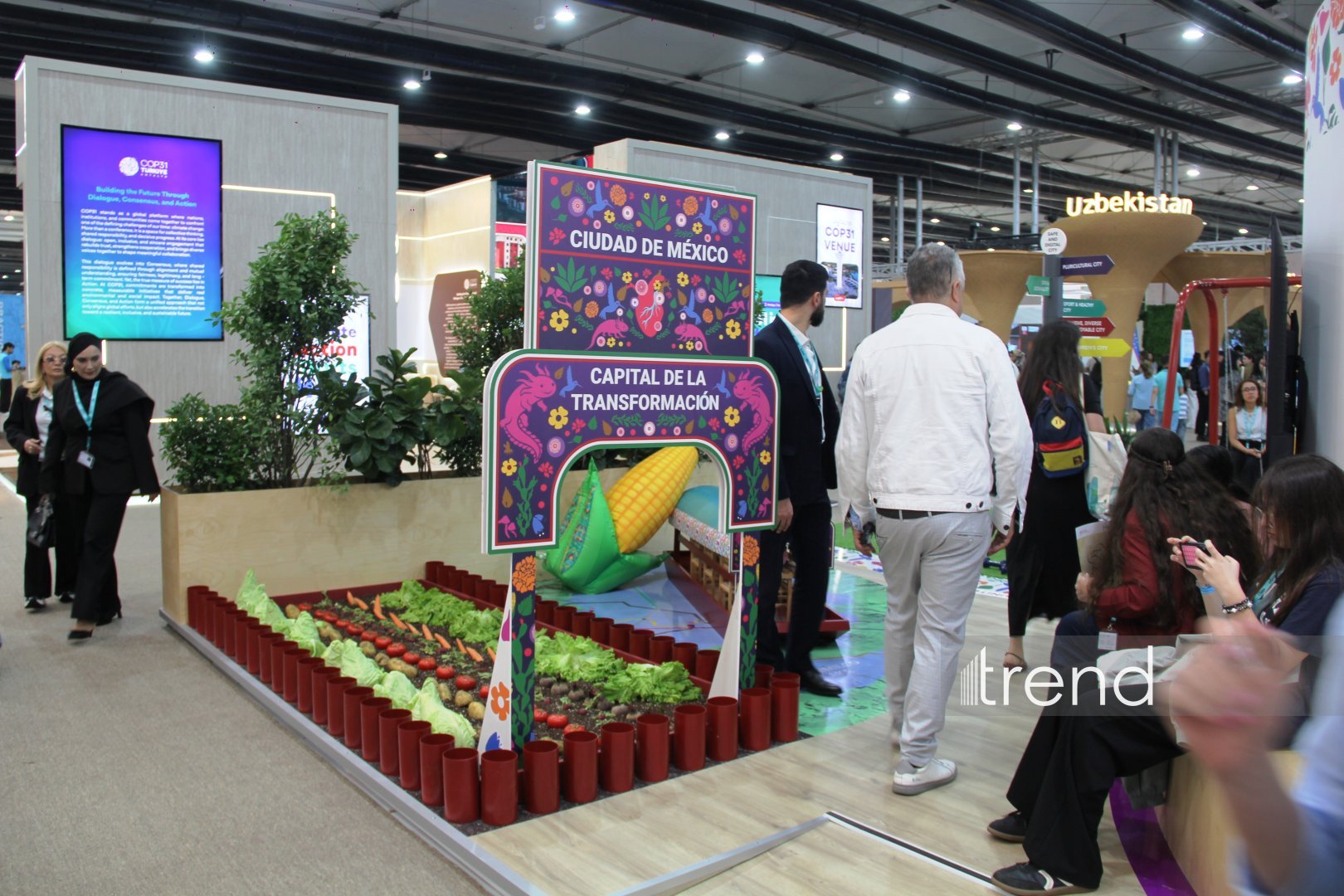 Bakıda WUF13-ün ən kreativ pavilyonları: Qübbələr və ekranlar altında gələcəyin şəhəri (FOTO)