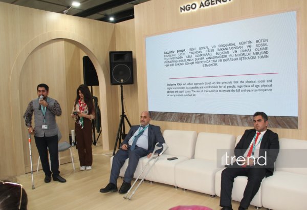 WUF13: İnklüziv şəhər pandus və liftlərdən başlamır - Aydın Xəlilov (FOTO)