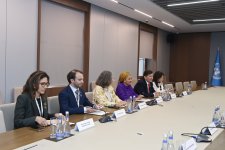 Azərbaycan ilə BMT arasında əməkdaşlığın inkişaf perspektivləri müzakirə olunub (FOTO)