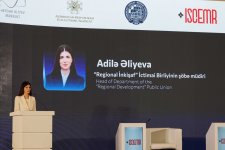 UNEC VIII İqtisadiyyat və İdarəetmə Sahəsində Tədqiqatçıların beynəlxalq elmi konfransı öz işinə başlayıb (FOTO)