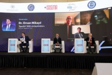 UNEC VIII İqtisadiyyat və İdarəetmə Sahəsində Tədqiqatçıların beynəlxalq elmi konfransı öz işinə başlayıb (FOTO)