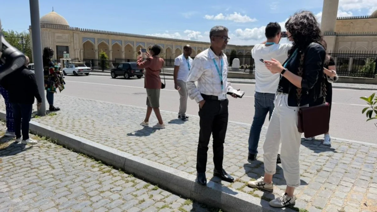 WUF13 çərçivəsində xarici media nümayəndələri üçün Şamaxıya mediatur təşkil edilib (FOTO)