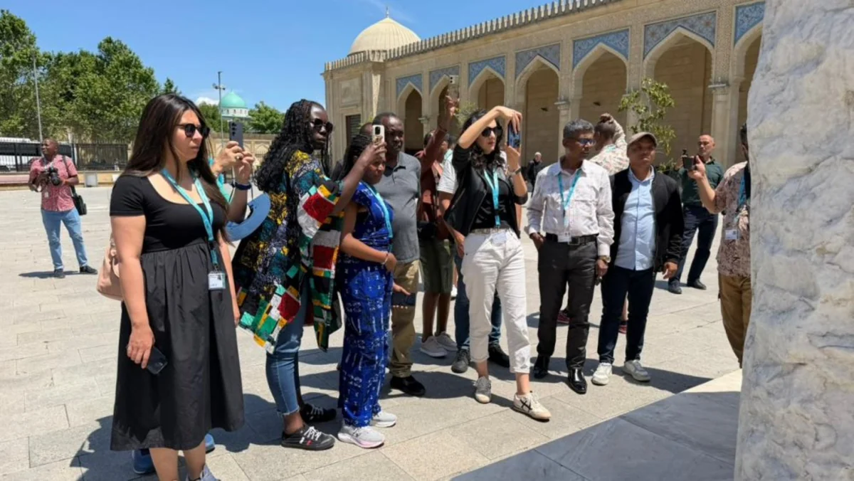 WUF13 çərçivəsində xarici media nümayəndələri üçün Şamaxıya mediatur təşkil edilib (FOTO)