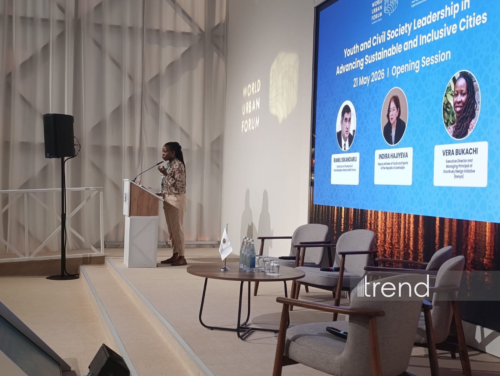 WUF13 çərçivəsində şəhərlərin inkişafında gənclərin və vətəndaş cəmiyyətlərinin liderliyi müzakirə olunub (FOTO)