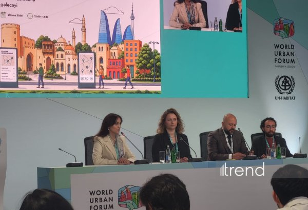 WUF13 çərçivəsində tarixi şəhərlərin rəqəmsal transformasiyası mövzusunda müzakirə keçirilib (FOTO)
