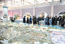 Heydər Əliyev Fondunun vitse-prezidenti Leyla Əliyeva və Bakı Media Mərkəzinin rəhbəri Arzu Əliyeva "Urban Expo" sərgisi ilə tanış olublar (FOTO)