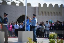 WUF13: Azərbaycanın və BMT-nin bayraqlarının endirilməsi mərasimi keçirildi (FOTO)
